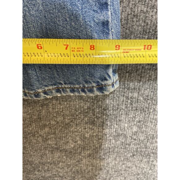 Bullhead Men’s Jeans Blue Denim Dark Wash Slim Boot Leg Men’s Size 32x32 - Picture 5 of 8